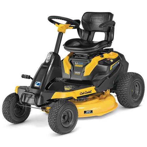 It is loaded with cool features including push-button forward and reverse control, cruise control, USB power ports, and an LED headlight. . Battery powered riding mower